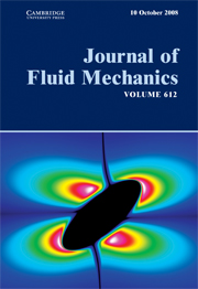 Journal of Fluid Mechanics Volume 612 - Issue  -