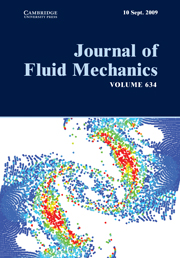 Journal Of Fluid Mechanics: Volume 634 - | Cambridge Core