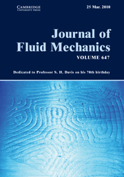 Journal of Fluid Mechanics Volume 647 - Issue  -
