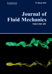 Journal of Fluid Mechanics Volume 695 - Issue  -