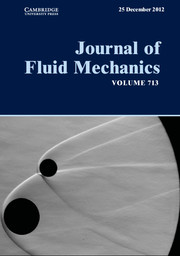 Journal of Fluid Mechanics Volume 713 - Issue  -