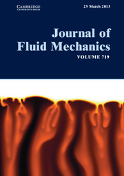 Journal of Fluid Mechanics Volume 719 - Issue  -