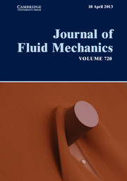 Journal of Fluid Mechanics Volume 720 - Issue  -
