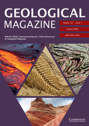 Geological Magazine Volume 157 - Special Issue1 -  SPECIAL ISSUE: Commemorating the 155th anniversary of Geological Magazine