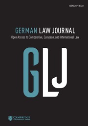 German Law Journal Volume 23 - Special Issue3 -  Bias in International Law