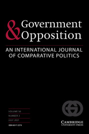Government and Opposition Volume 56 - Issue 3 -