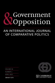 Government and Opposition Volume 58 - Issue 2 -