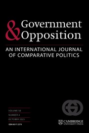 Government and Opposition Volume 58 - Issue 4 -