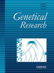 Genetics Research Volume 81 - Issue 2 -