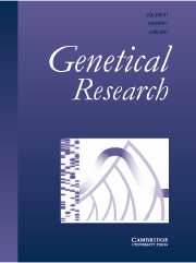 Genetics Research Volume 81 - Issue 3 -