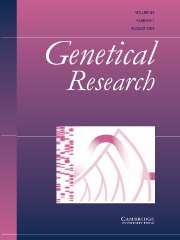 Genetics Research Volume 84 - Issue 1 -