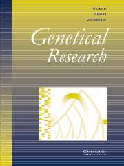 Genetics Research Volume 84 - Issue 3 -