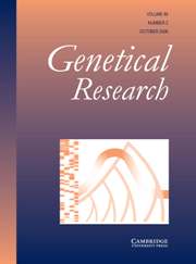 Genetics Research Volume 88 - Issue 2 -
