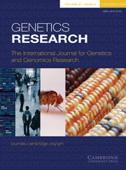 Genetics Research Volume 91 - Issue 6 -