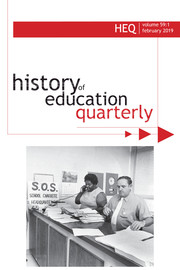 History of Education Quarterly Volume 59 - Issue 1 -