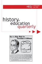 History of Education Quarterly Volume 60 - Issue 2 -
