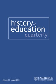 History of Education Quarterly Volume 62 - Special Issue3 -  Special Issue on the 20th Anniversary of No Child Left Behind