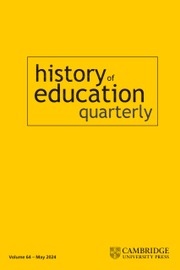 History of Education Quarterly Volume 64 - Issue 2 -
