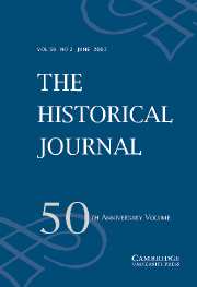 The Historical Journal Volume 50 - Issue 2 -