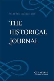The Historical Journal Volume 51 - Issue 4 -