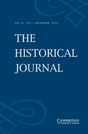 The Historical Journal Volume 53 - Issue 3 -