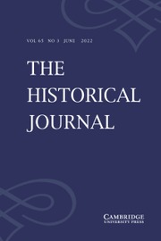 The Historical Journal Volume 65 - Issue 3 -