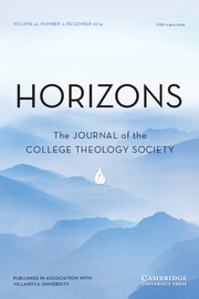 Horizons Volume 41 - Issue 2 -