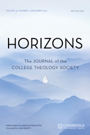 Horizons Volume 49 - Issue 2 -
