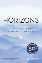 Horizons Volume 50 - Issue 1 -