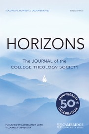 Horizons Volume 50 - Issue 2 -