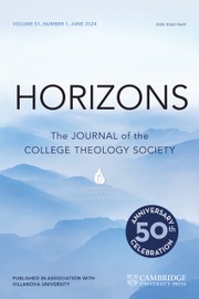 Horizons Volume 51 - Issue 1 -