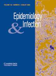 Epidemiology & Infection Volume 132 - Issue 4 -
