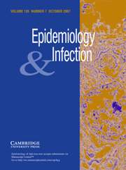 Epidemiology & Infection Volume 135 - Issue 7 -