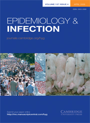 Epidemiology & Infection Volume 137 - Issue 4 -