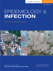 Epidemiology & Infection Volume 137 - Issue 5 -