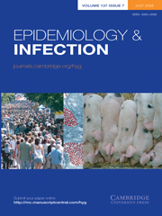 Epidemiology & Infection Volume 137 - Issue 7 -