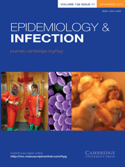Epidemiology & Infection Volume 138 - Issue 11 -