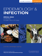Epidemiology & Infection Volume 139 - Special Issue10 -  ZOONOSES