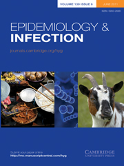Epidemiology & Infection Volume 139 - Issue 6 -