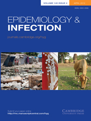 Epidemiology & Infection Volume 140 - Issue 4 -
