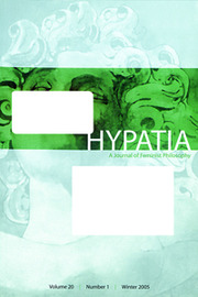 Hypatia Volume 20 - Issue 1 -