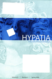 Hypatia Volume 21 - Issue 2 -
