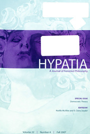 Hypatia Volume 22 - Issue 4 -  Special Issue: Democratic Theory