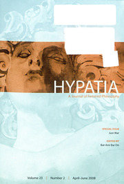 Hypatia Volume 23 - Issue 2 -