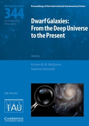 Proceedings of the International Astronomical Union Volume 14 - SymposiumS344 -  Dwarf Galaxies: From the Deep Universe to the Present