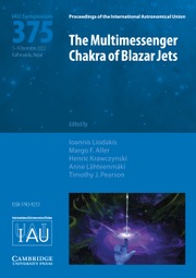 Proceedings of the International Astronomical Union Volume 17 - SymposiumS375 -  The Multimessenger Chakra of Blazar Jets