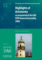 Proceedings of the International Astronomical Union Volume 2 - Issue 14 -  Highlights of Astronomy