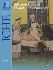 Infection Control & Hospital Epidemiology Volume 38 - Issue 5 -