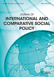 Journal of International and Comparative Social Policy Volume 32 - Issue 3 -