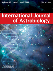 International Journal of Astrobiology Volume 10 - Issue 2 -